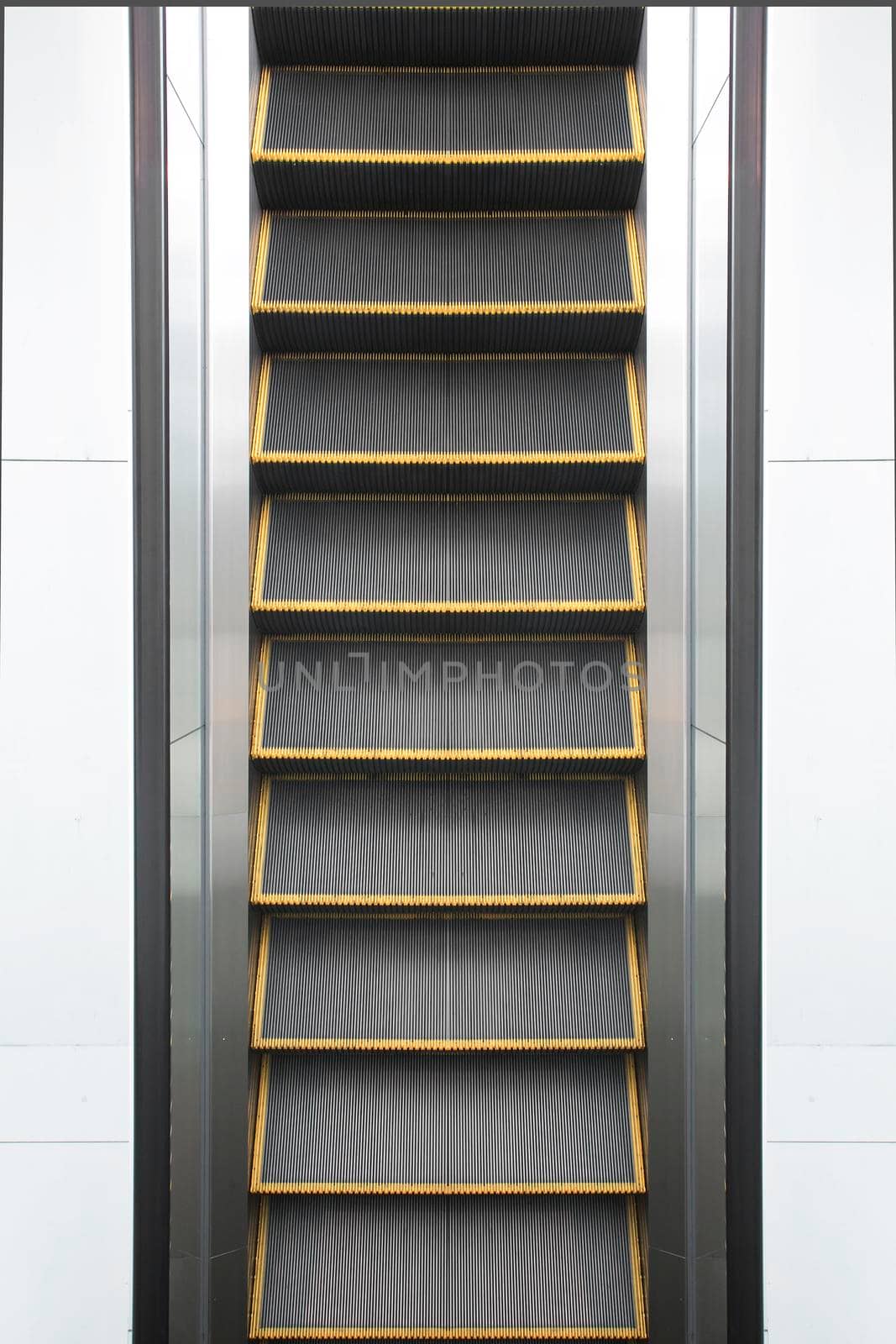 Escalator up in the mall