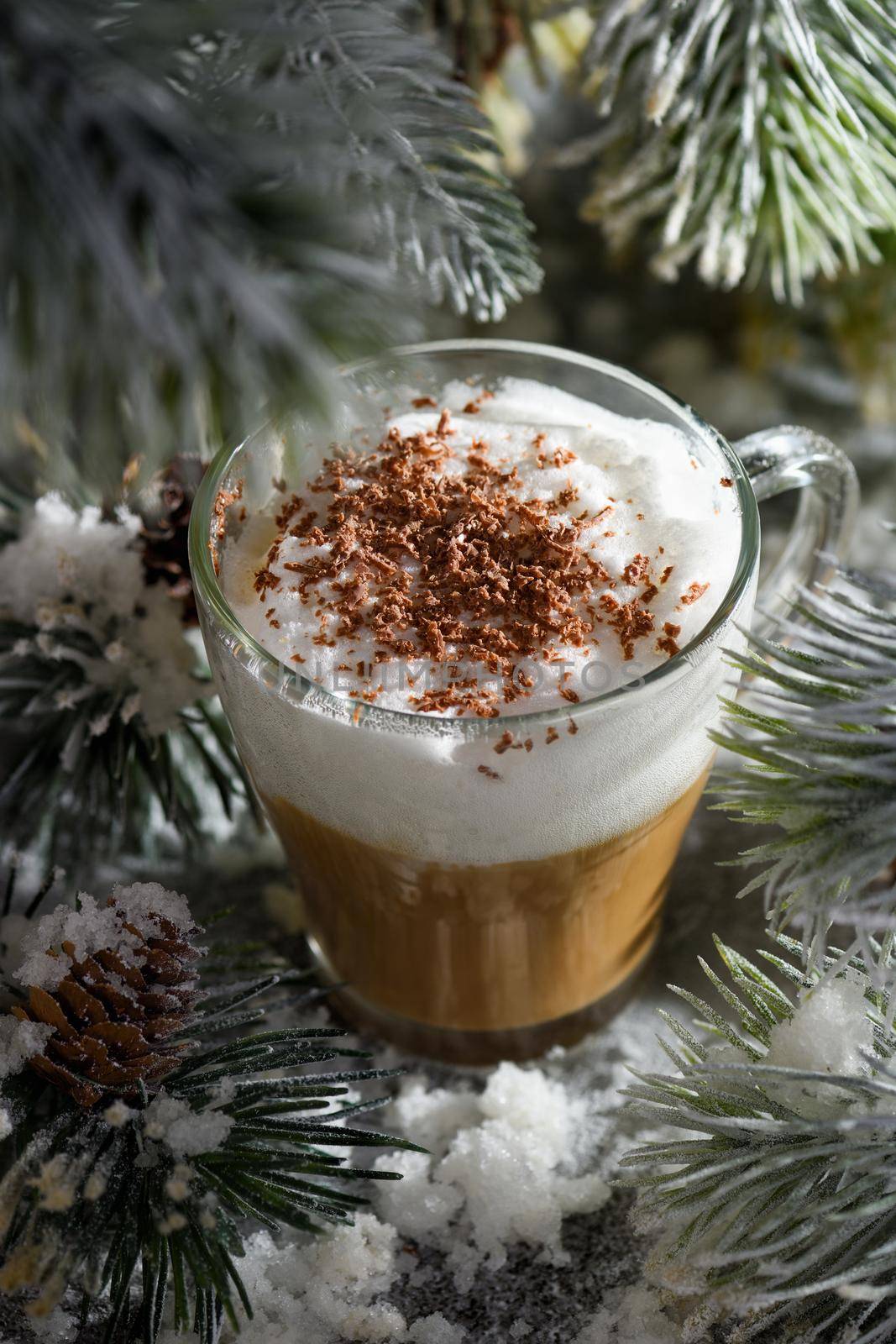 Christmas latte macchiato by Apolonia