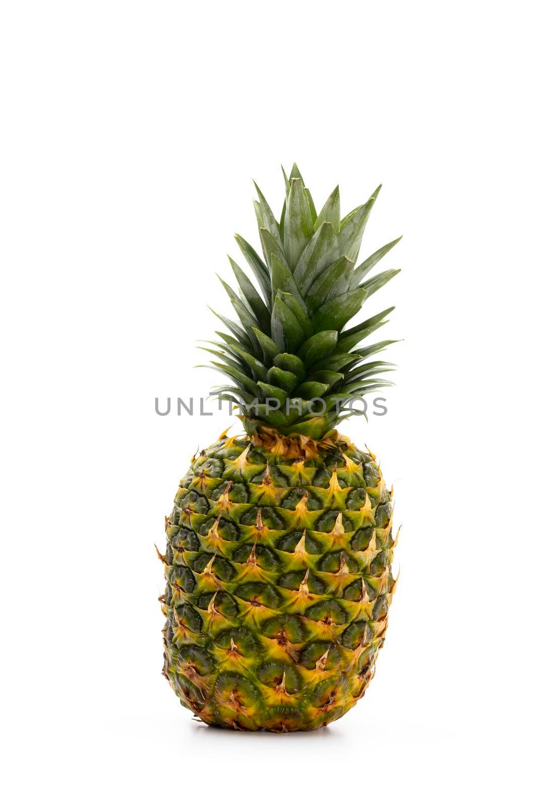Ananas isolated on a white background. by gitusik