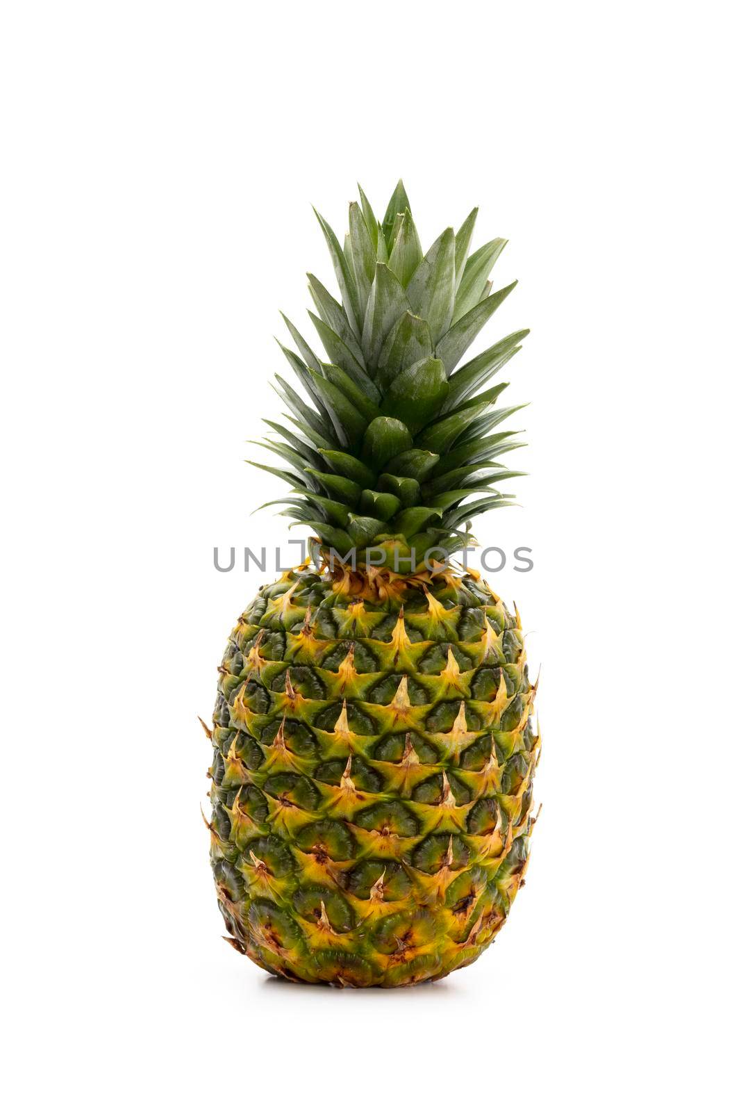 Ananas isolated on a white background. by gitusik