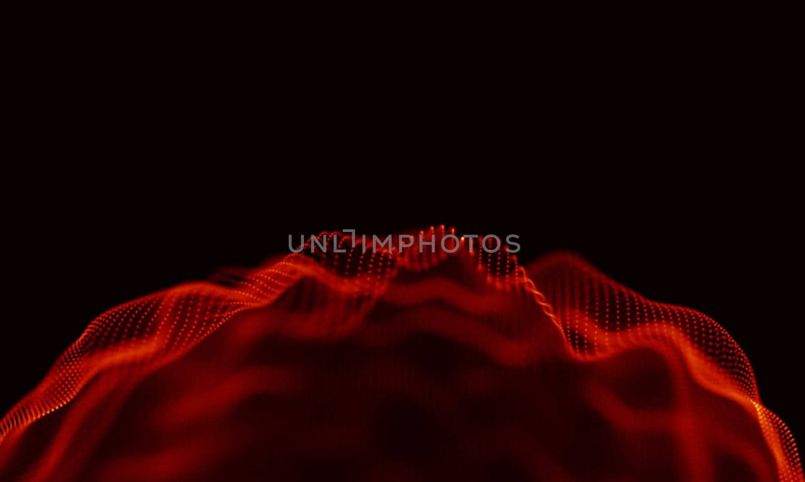 Abstract Black Geometrical Background . Connection structure. Science background. Futuristic Technology HUD Element . onnecting dots and lines . Big data visualization and Business .