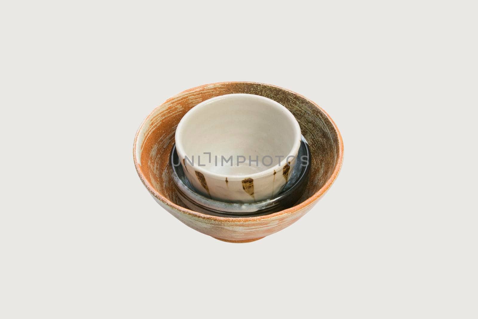 Bowl of white on white by titipong