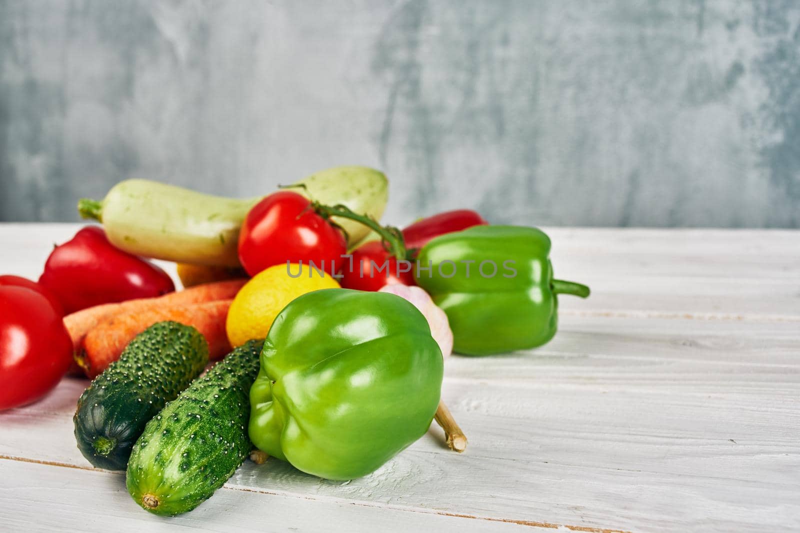 vegetables vitamins organic food kitchen farm products close-up by Vichizh