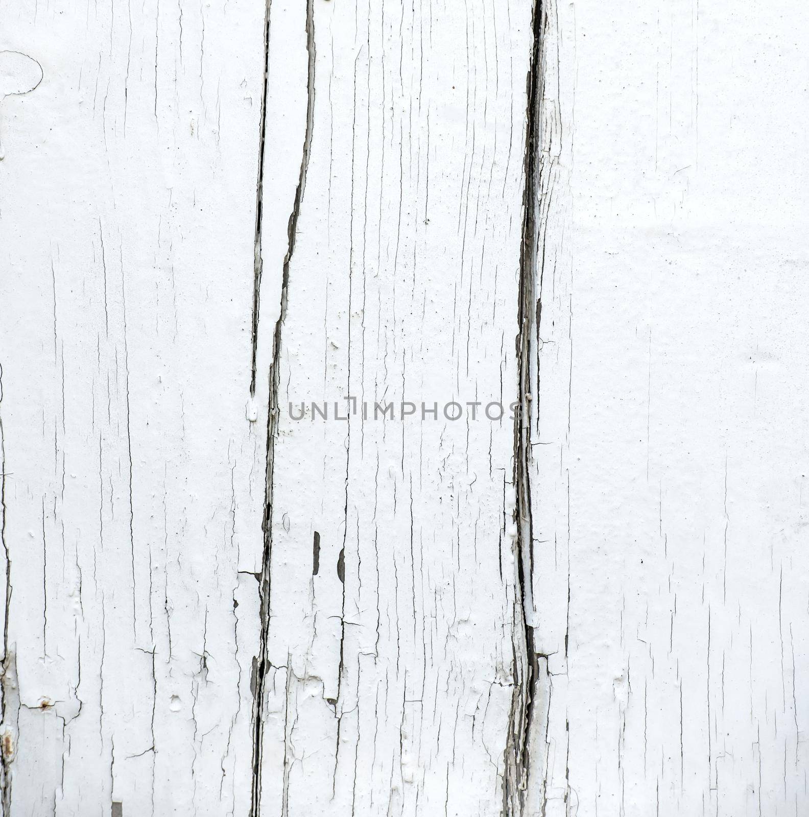 background of light wooden planks, painted white