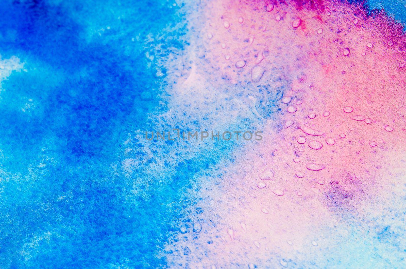 abstract watercolor blue background