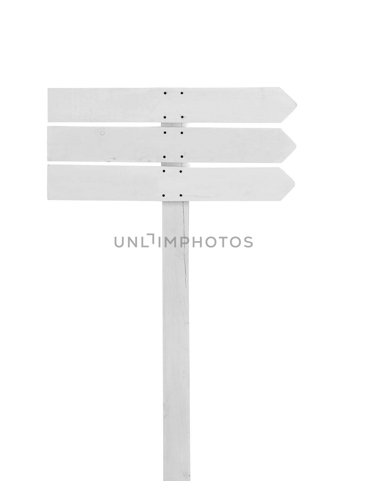 Direction road signs on a background