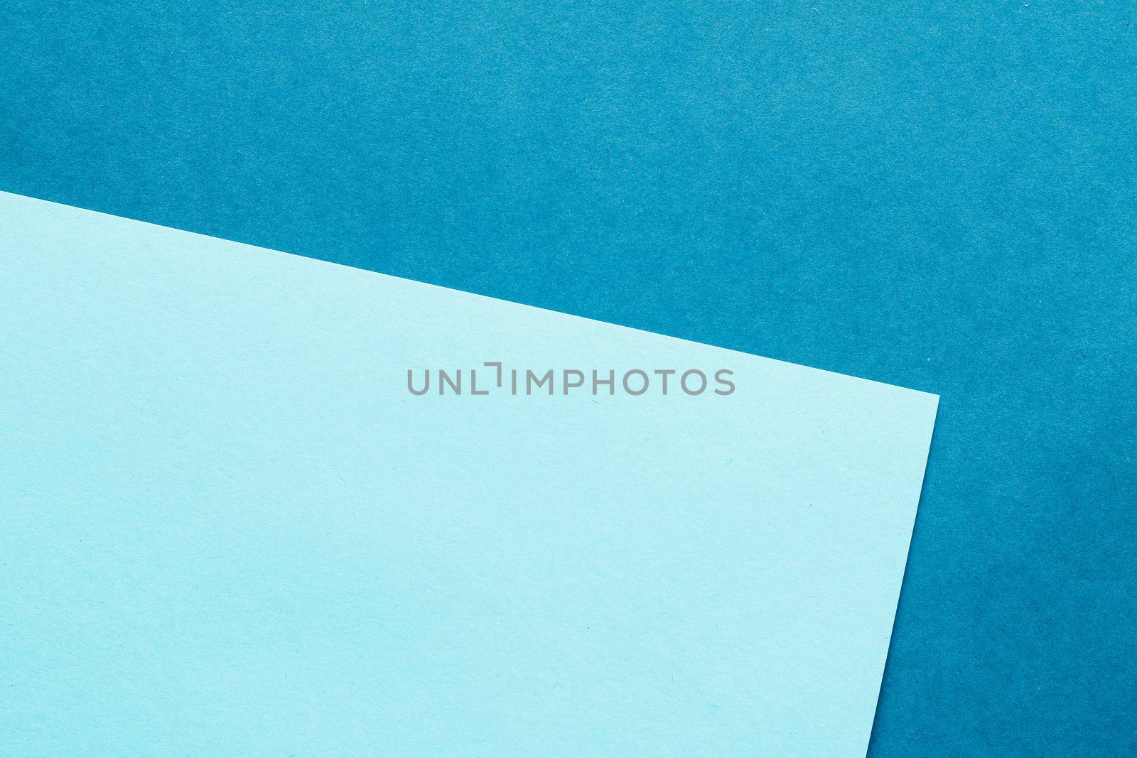 Brand identity, graphic design and business card set concept - Blank paper textured background, stationery mockup