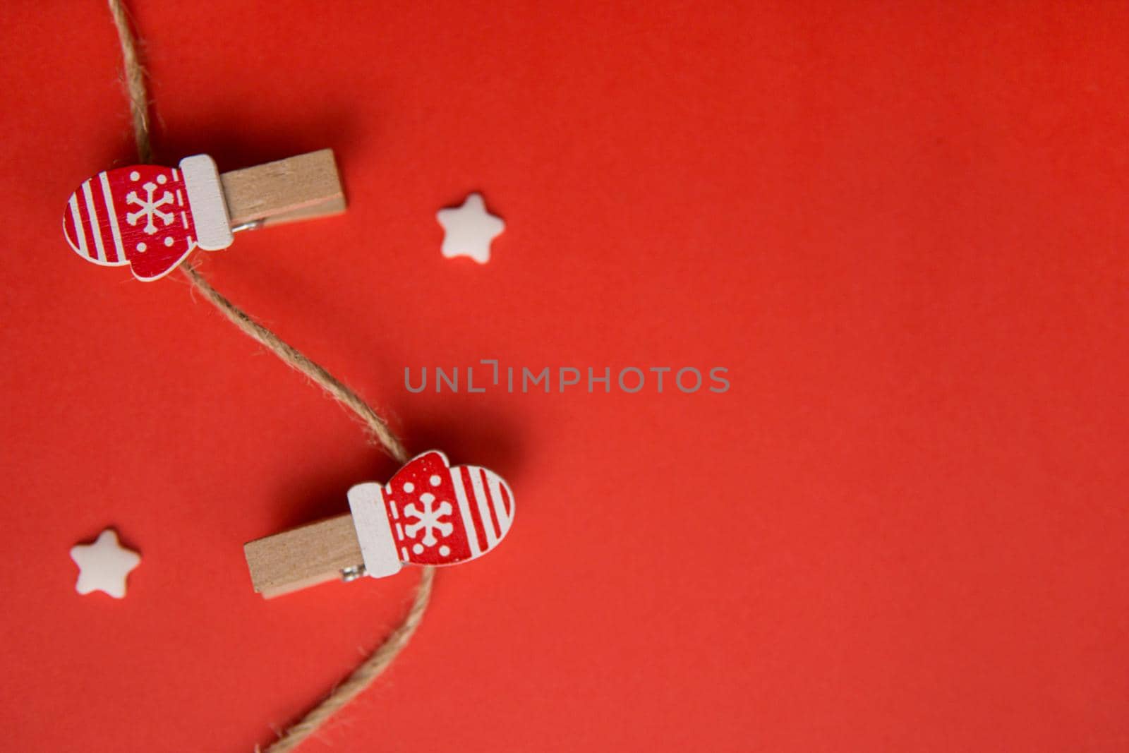 Christmas decorations decorative background. by Annu1tochka
