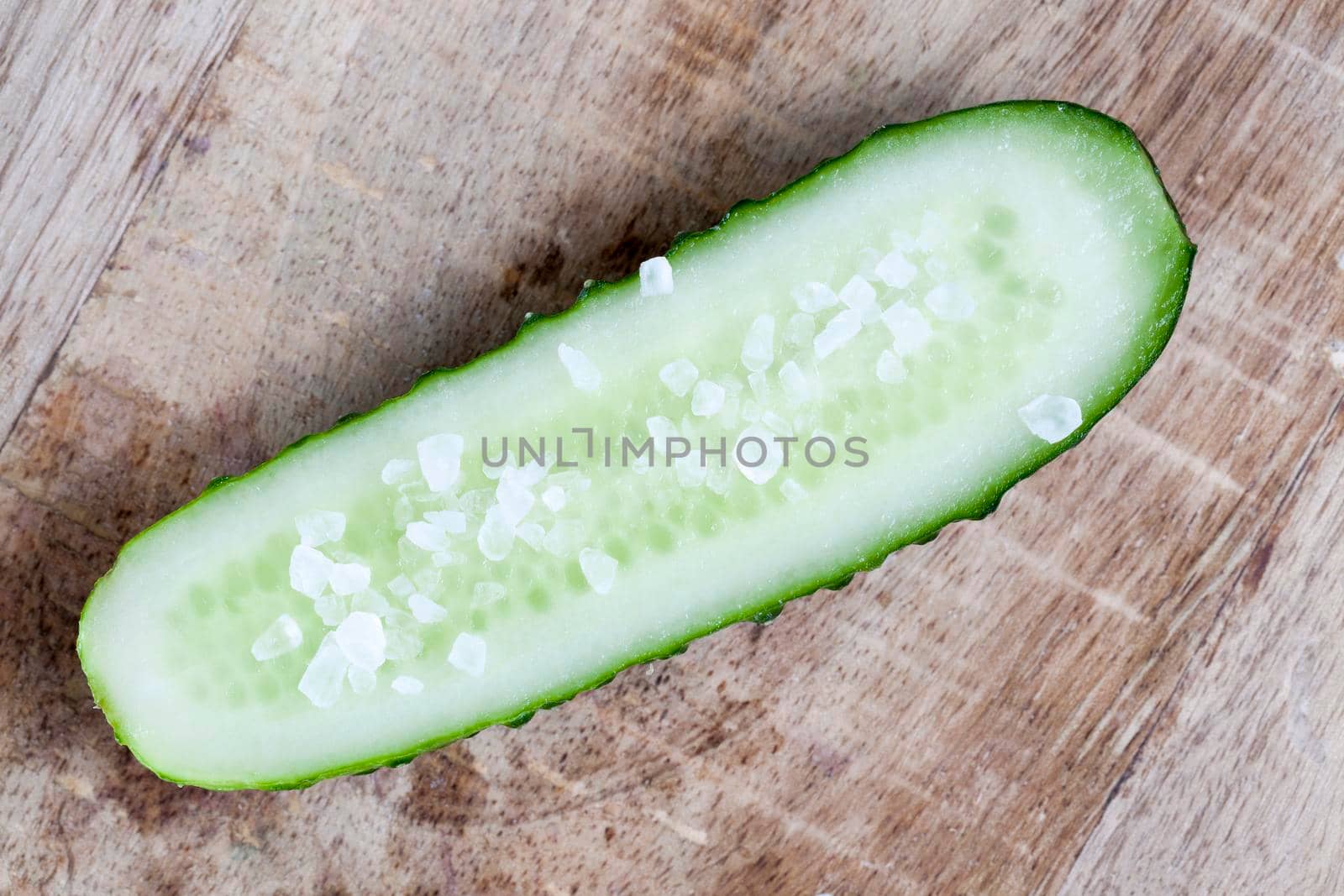 Fresh green cucumbers by avq
