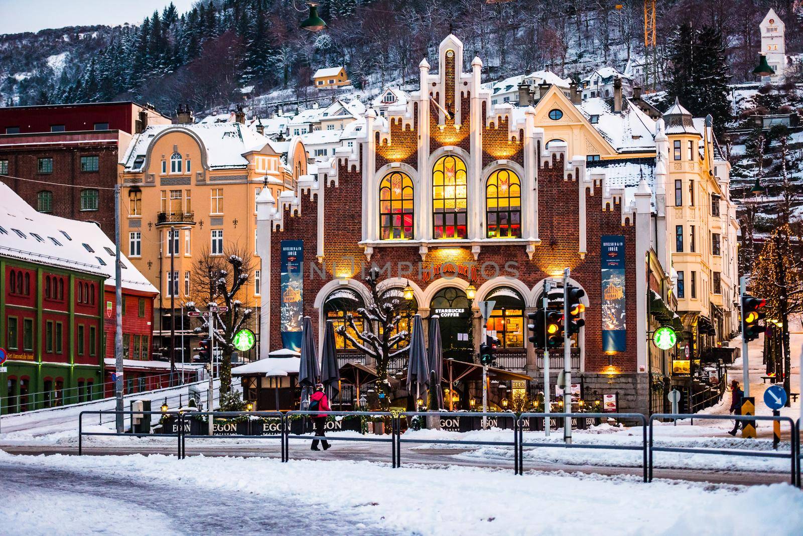 Bergen at Christmas by GekaSkr