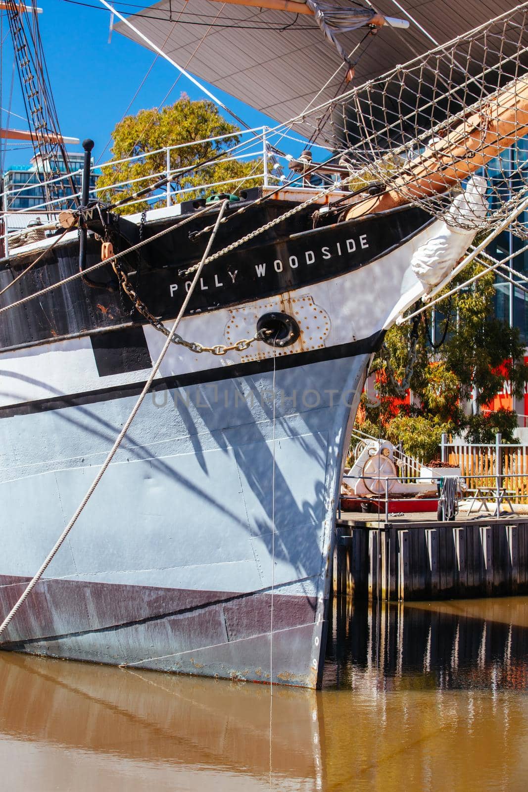 Polly Woodside Boat in Melbourne Australia by FiledIMAGE