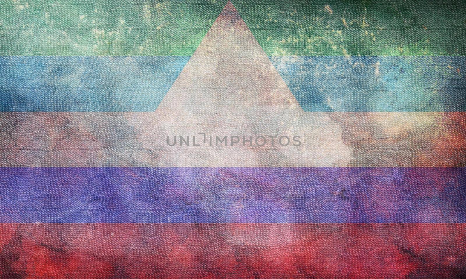 Top view of retro flag of Altersex pride with grunge texture, no flagpole. Plane design, layout. Flag background. Freedom and love concept. Pride month. activism, community and freedom by ErmolenkoMaxim