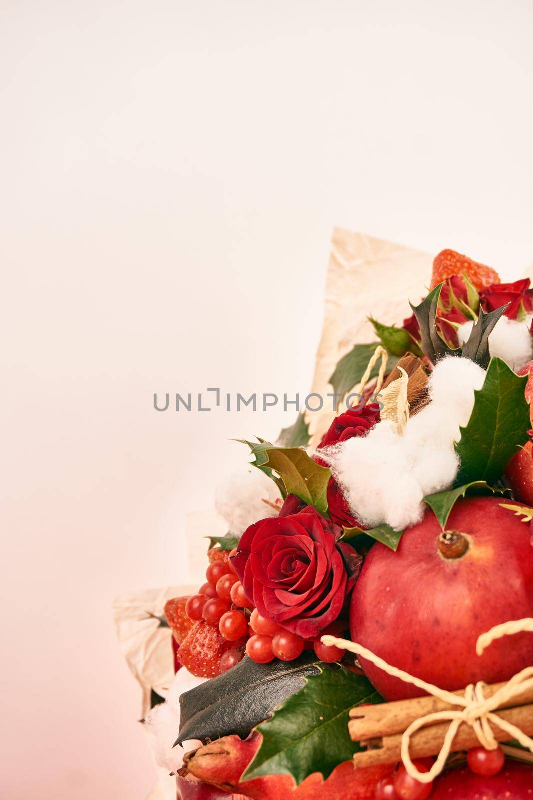 fruit vitamins decoration romance gift food pink background. High quality photo