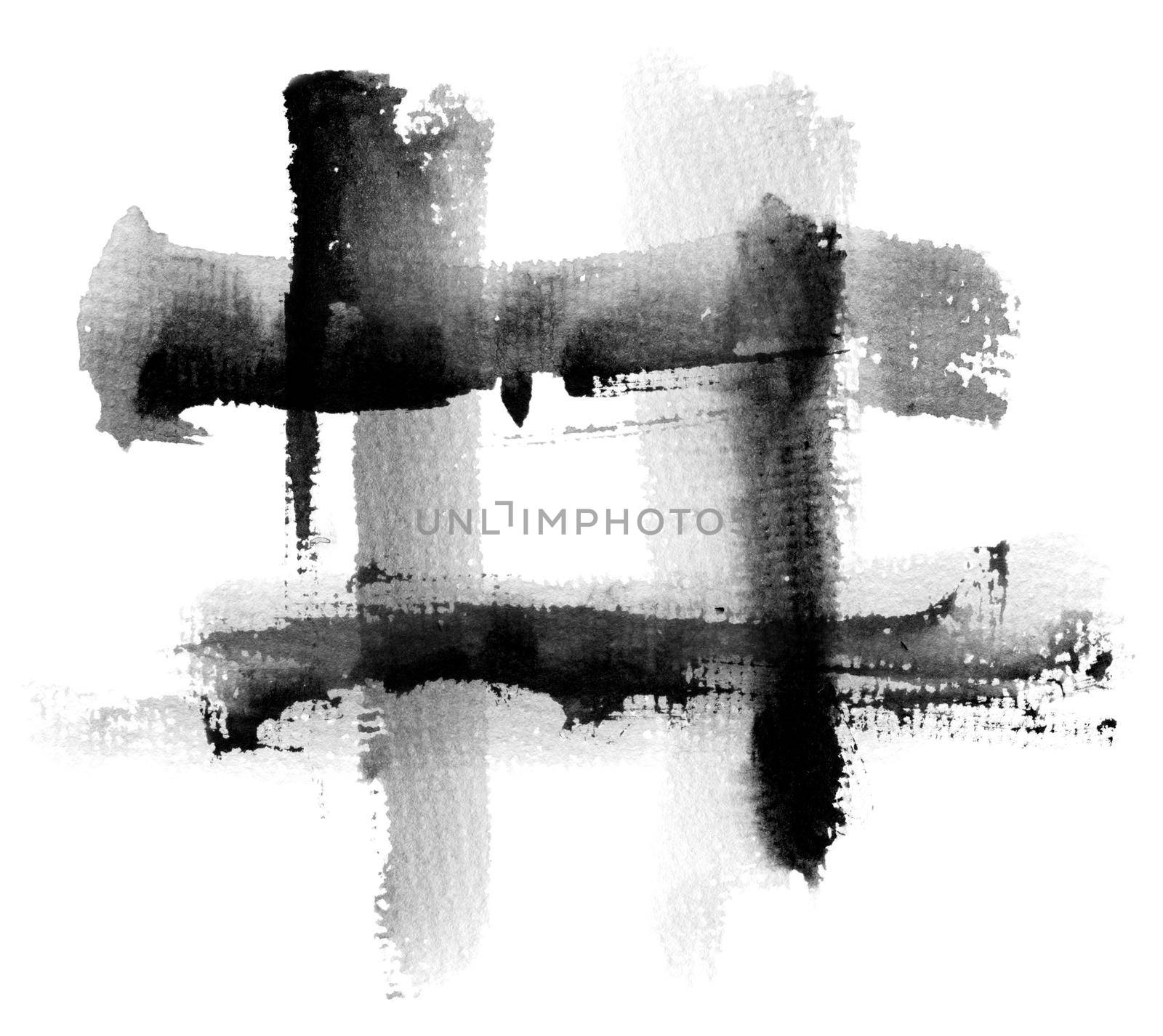 Abstract watercolor strokes - grunge texture background