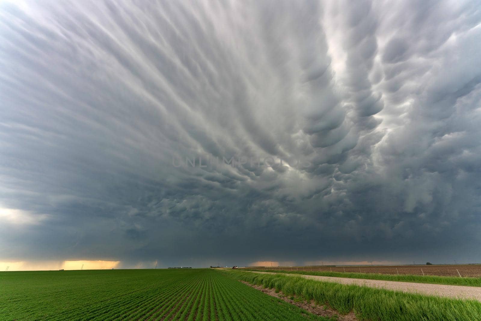 Prairie Storm Clouds in Saskatchewan Canada Rural