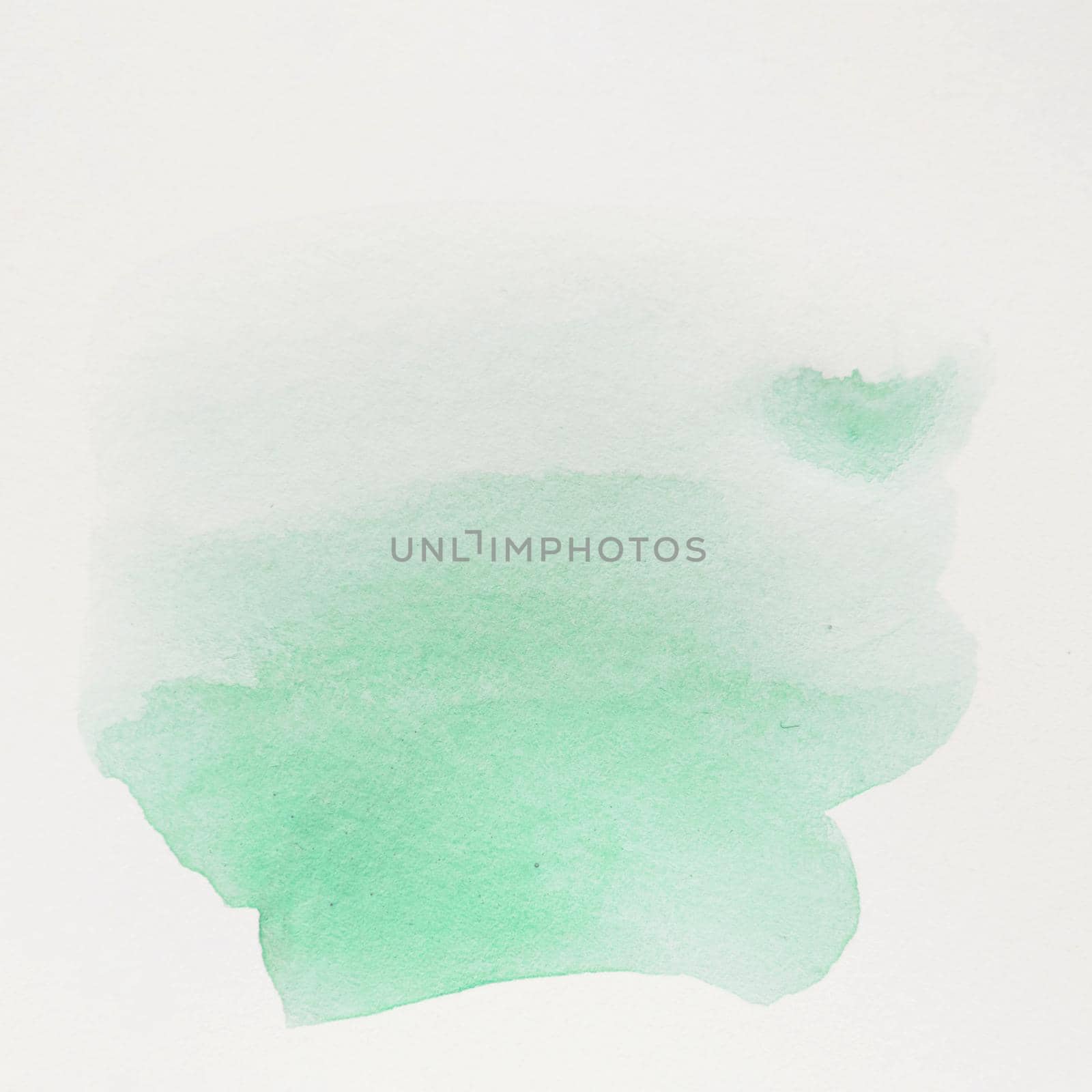 green water color brush stroke white background by Zahard