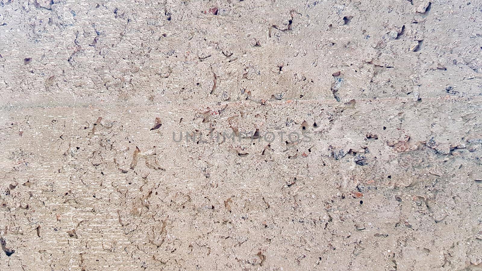 Beautiful concrete background with wood texture. Concrete wall flooring casing wood flooring texture. Mold traces for cement formwork