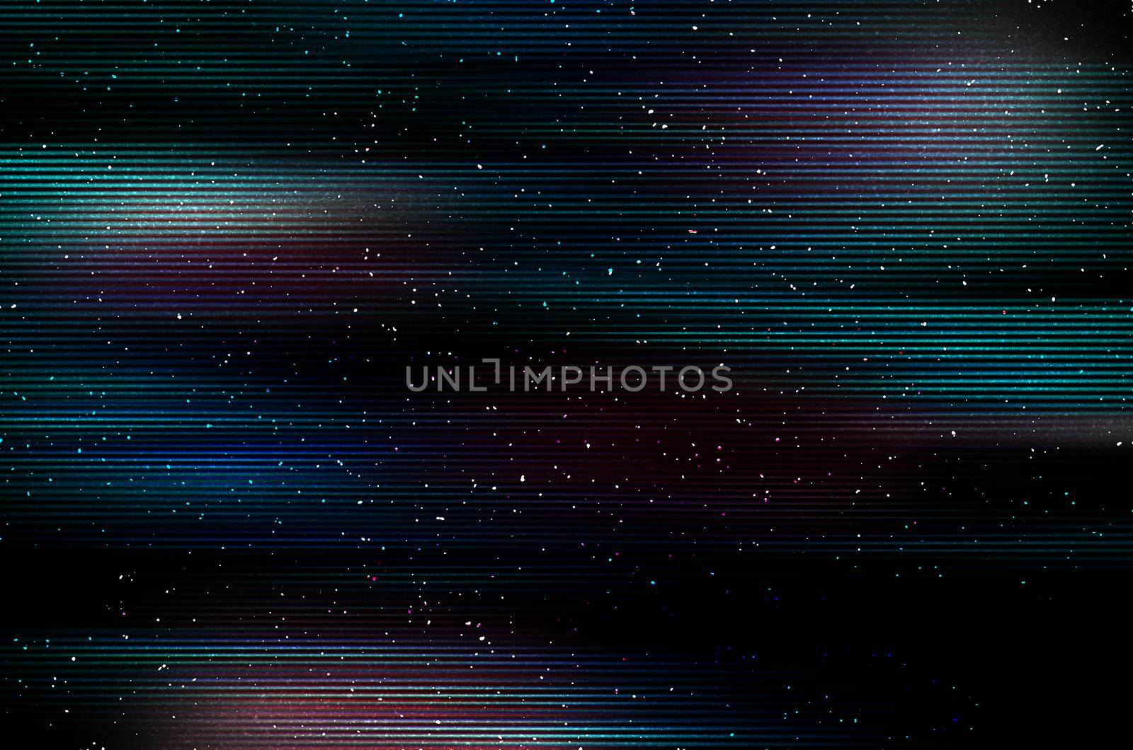 Glitch Space background. Old TV screen error. Digital pixel noise abstract design. Photo glitch. Television signal fail. Technical problem grunge wallpaper. Colorful noise.