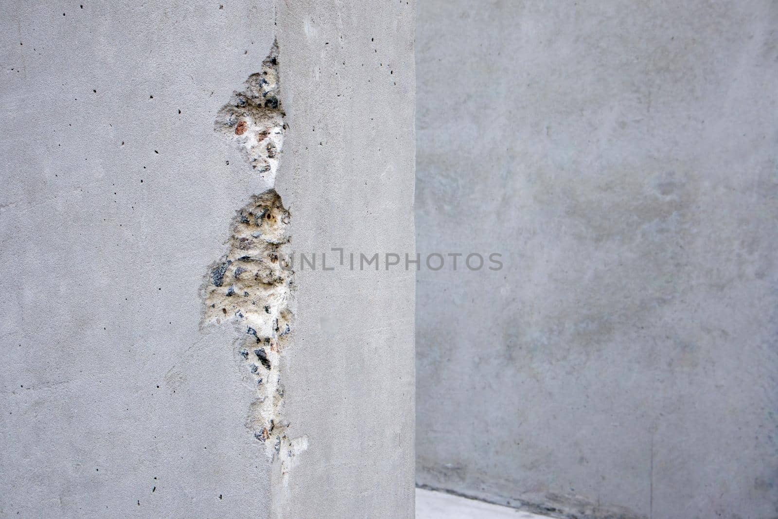 Empty light concrete wall texture background. Old grungy texture, gray concrete wall for pattern and background