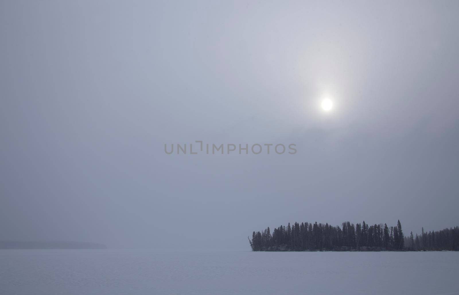 Prince Albert National Park in Winter Saskatchewan Waskesiu