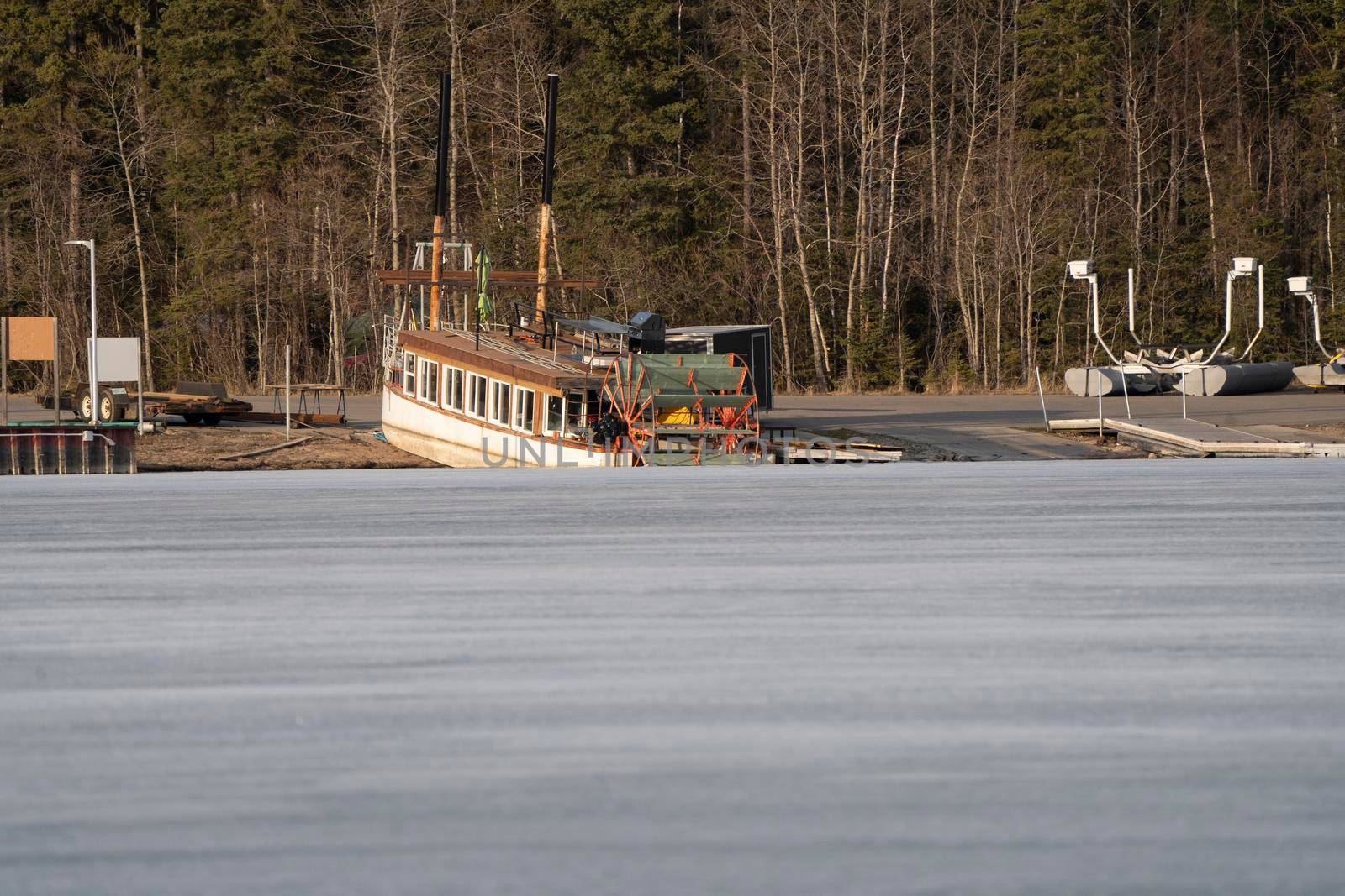 Prince Albert National Park in Winter Saskatchewan Waskesiu