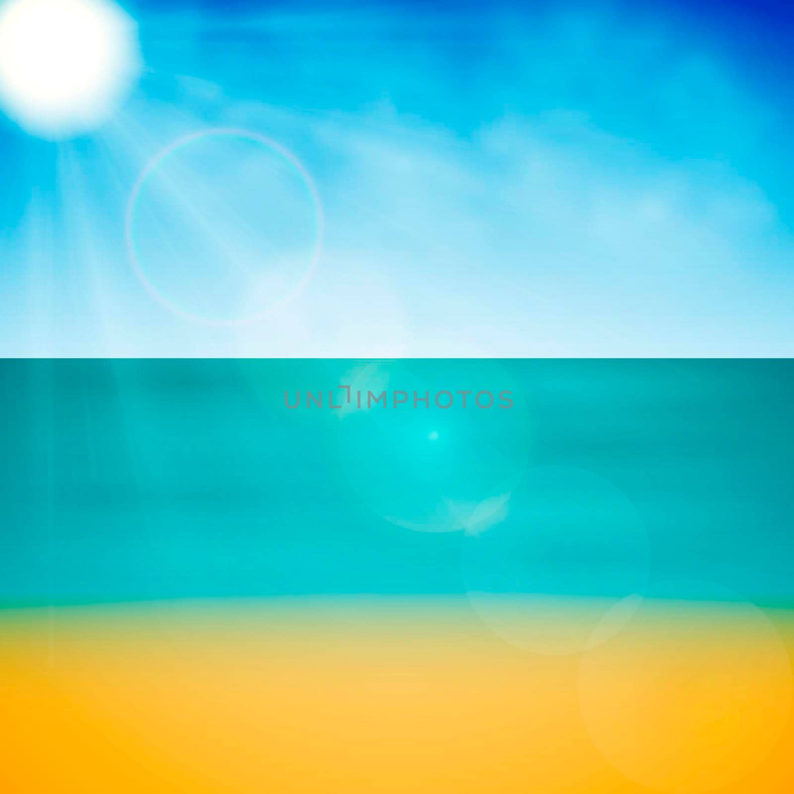 Summer sea beach. background for banners, posters, cards, and much more.