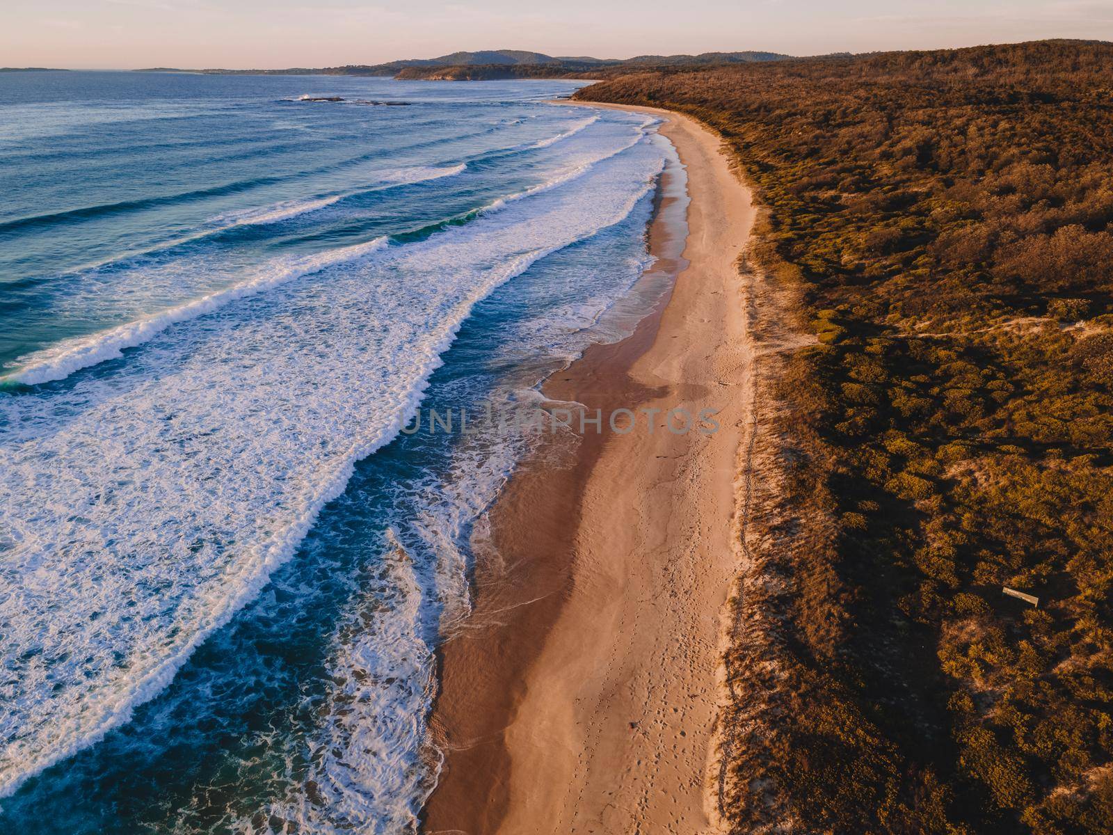 Lake Tabourie beach, Australia. High quality photo