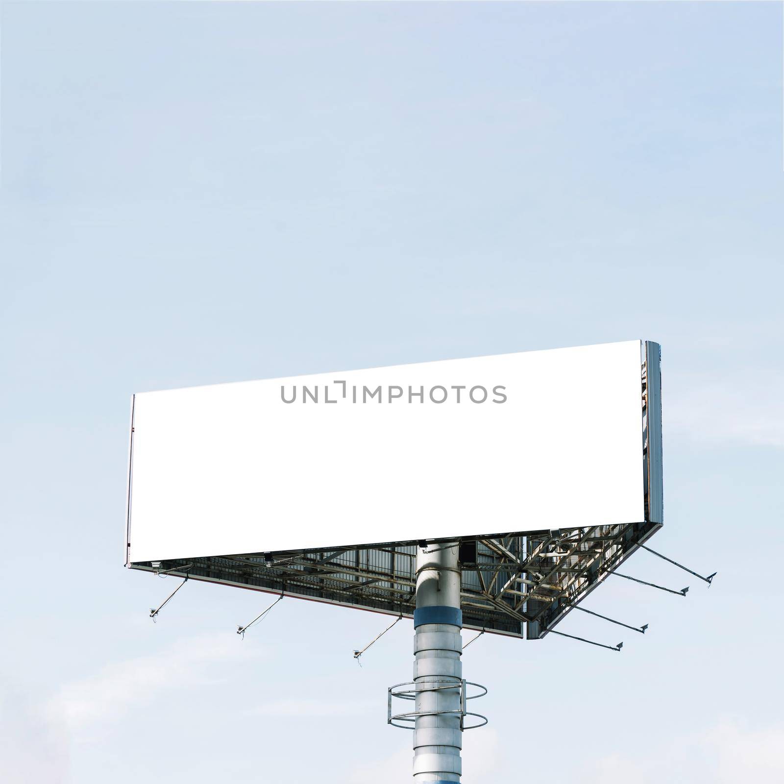 empty triangle billboard