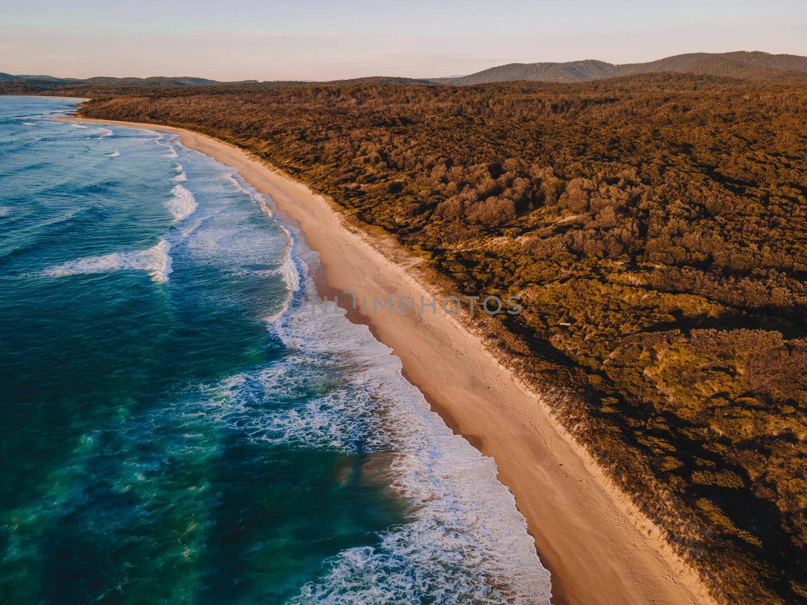 Lake Tabourie beach, Australia. High quality photo