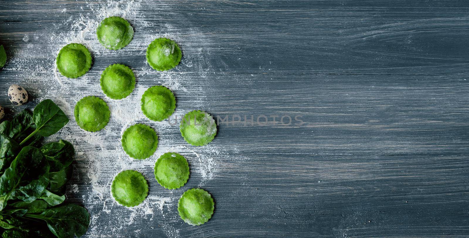 delicious green ravioli by vvmich