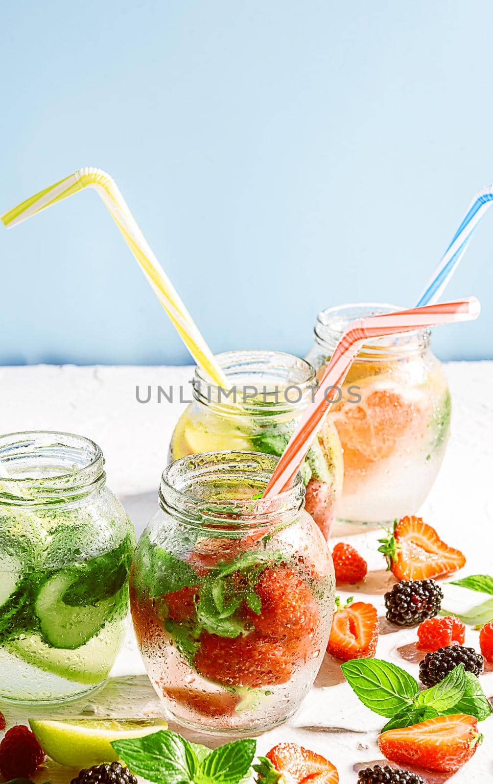 cool vitamin drink with fruits by vvmich