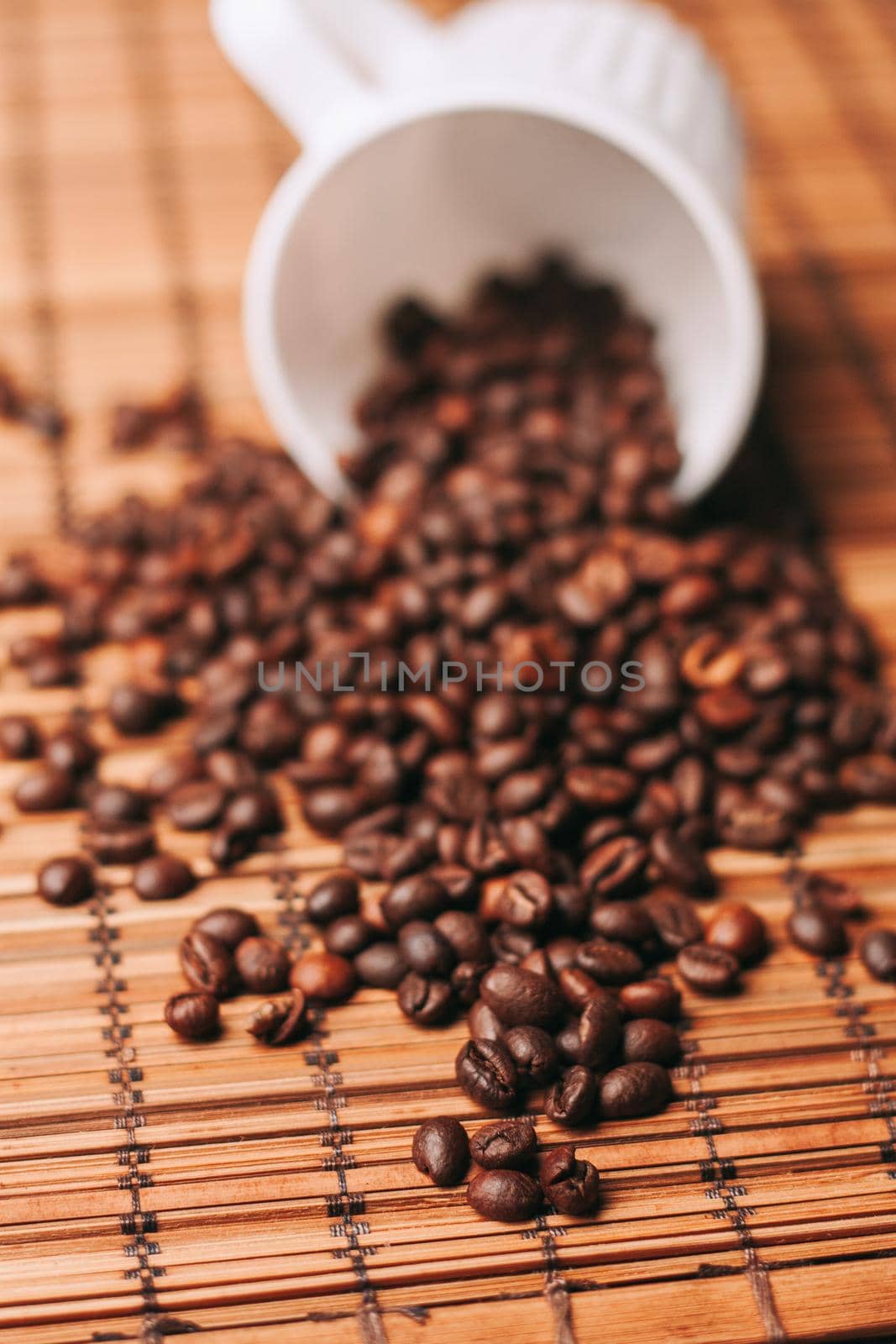 natural coffee breakfast fresh scent caffeine pattern. High quality photo