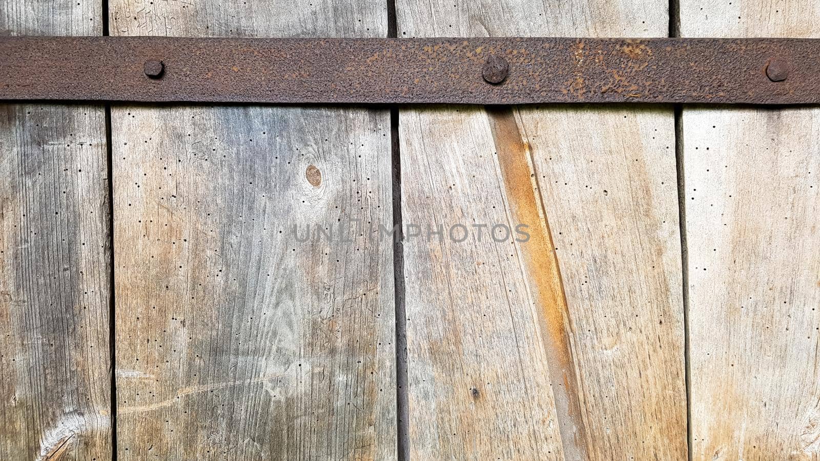 wood texture as background. Top view of the surface of the table for shooting flat lay. Abstract blank template. Rustic Weathered Wood Shed with Knots and Nail Holes.