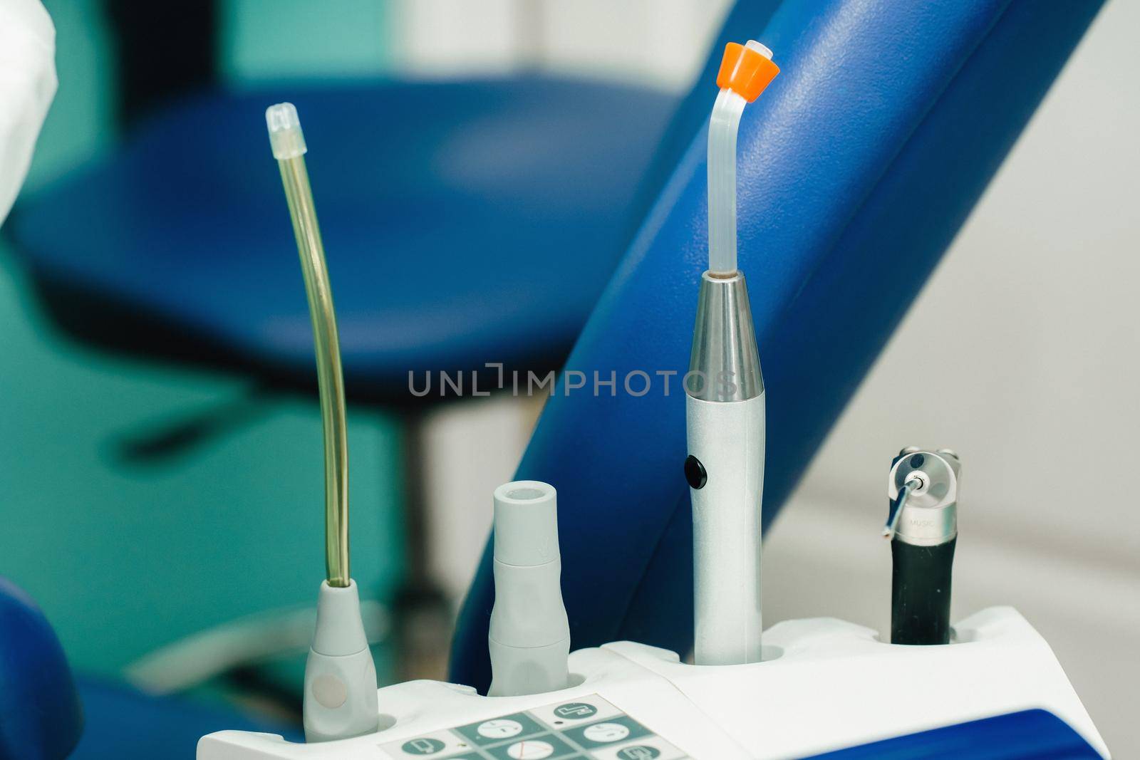 a tool for the dentist before working in his office by Lobachad