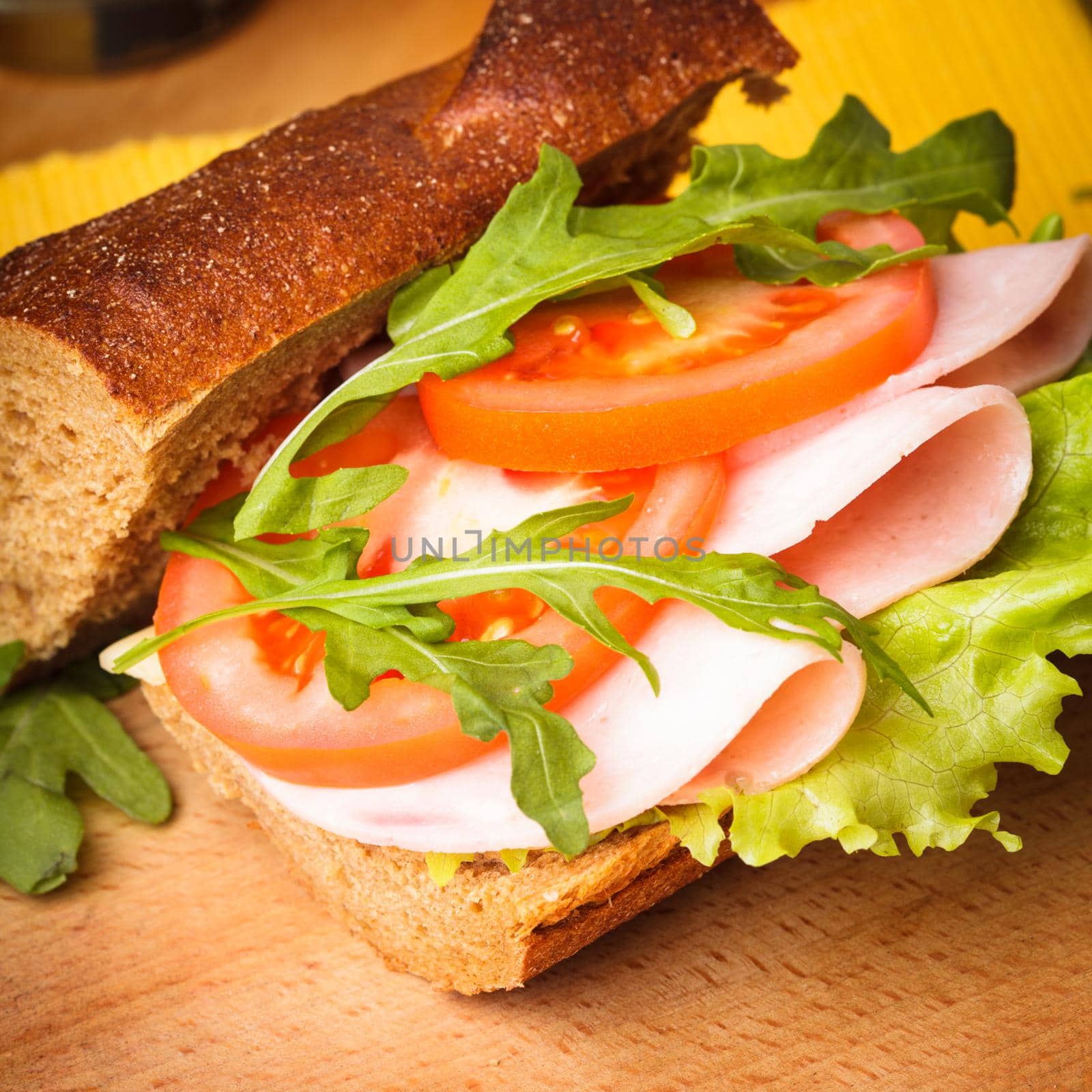 Wholegrain sandwich by oksix