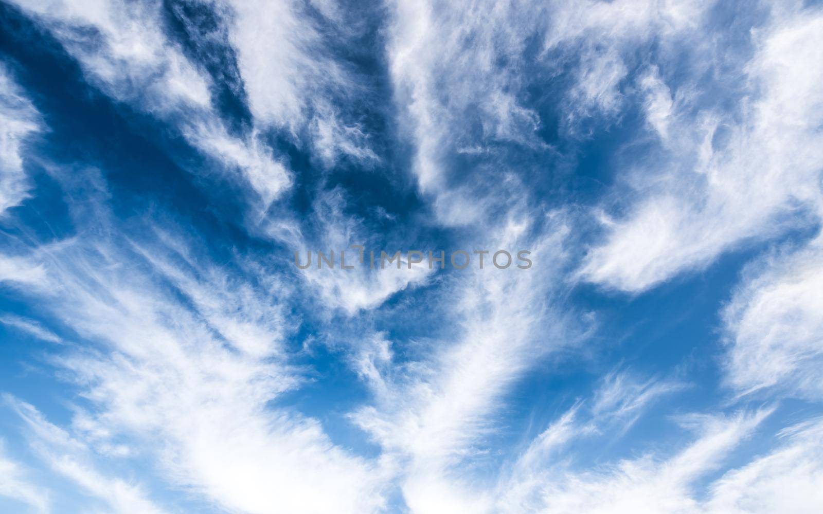 bridht blue sky with clouds