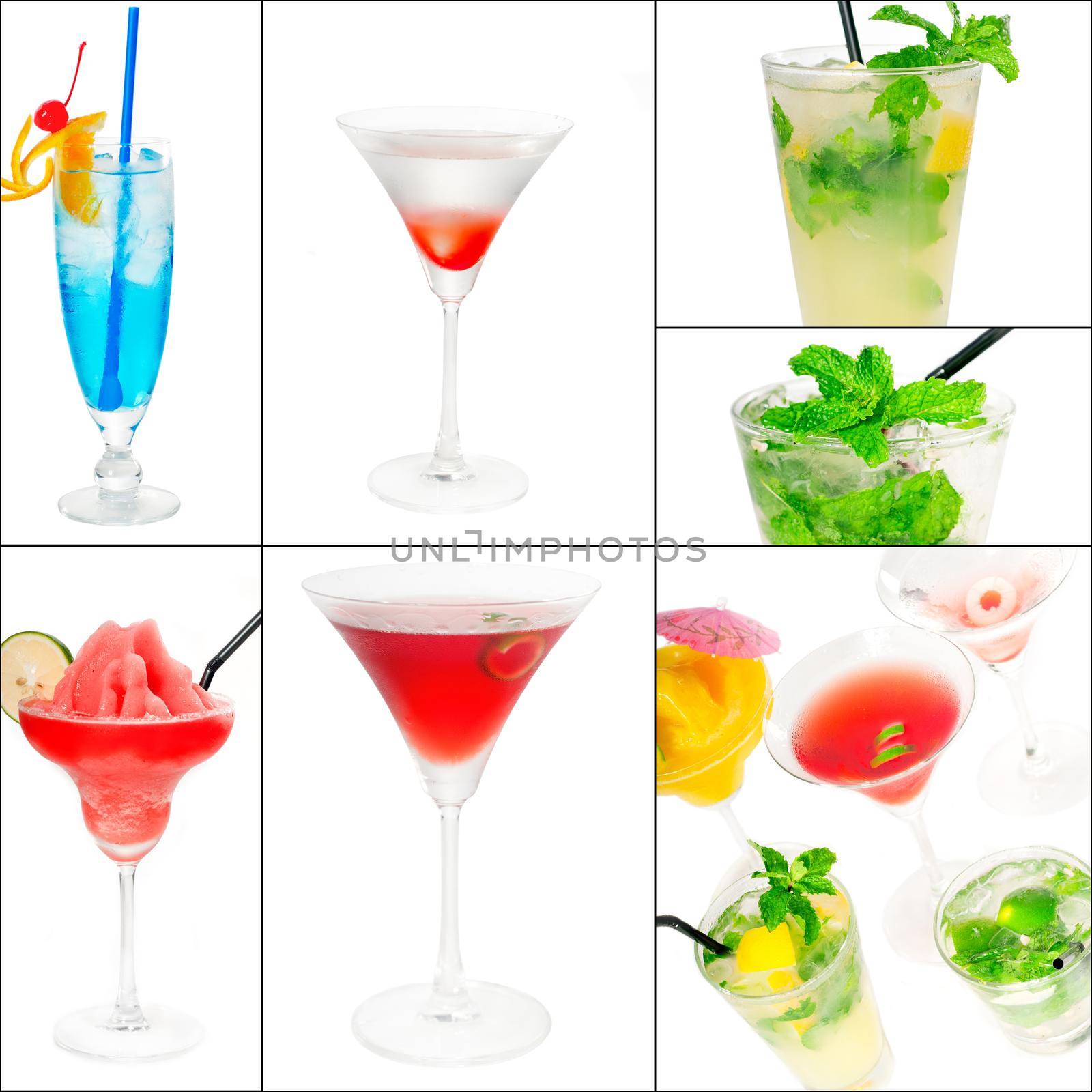 cocktails collage by keko64