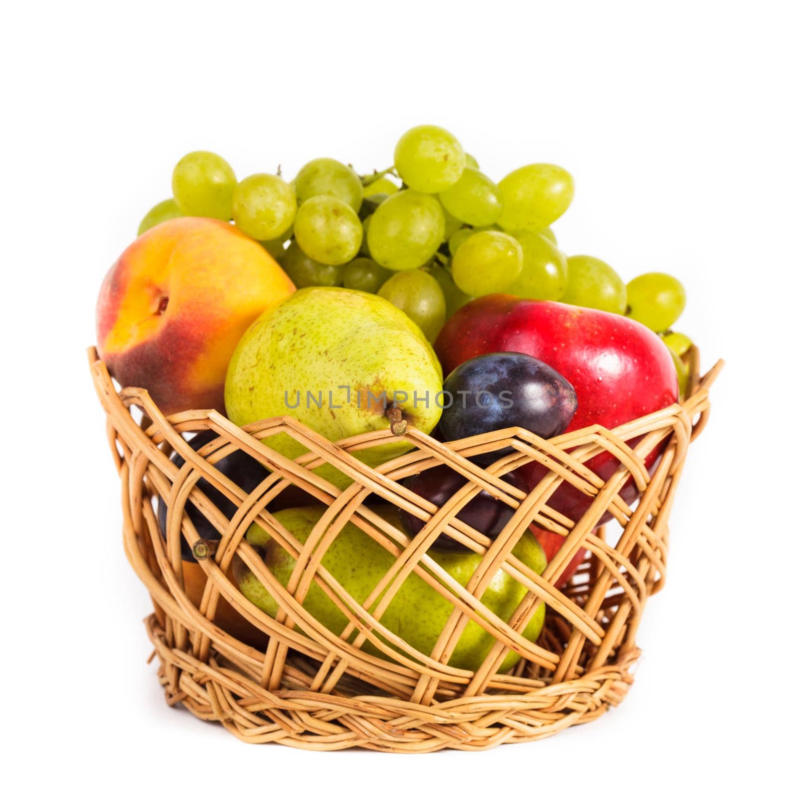 Basket of fruits by oksix