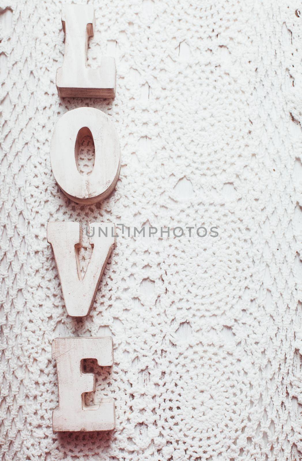 Love wooden letters by oksix
