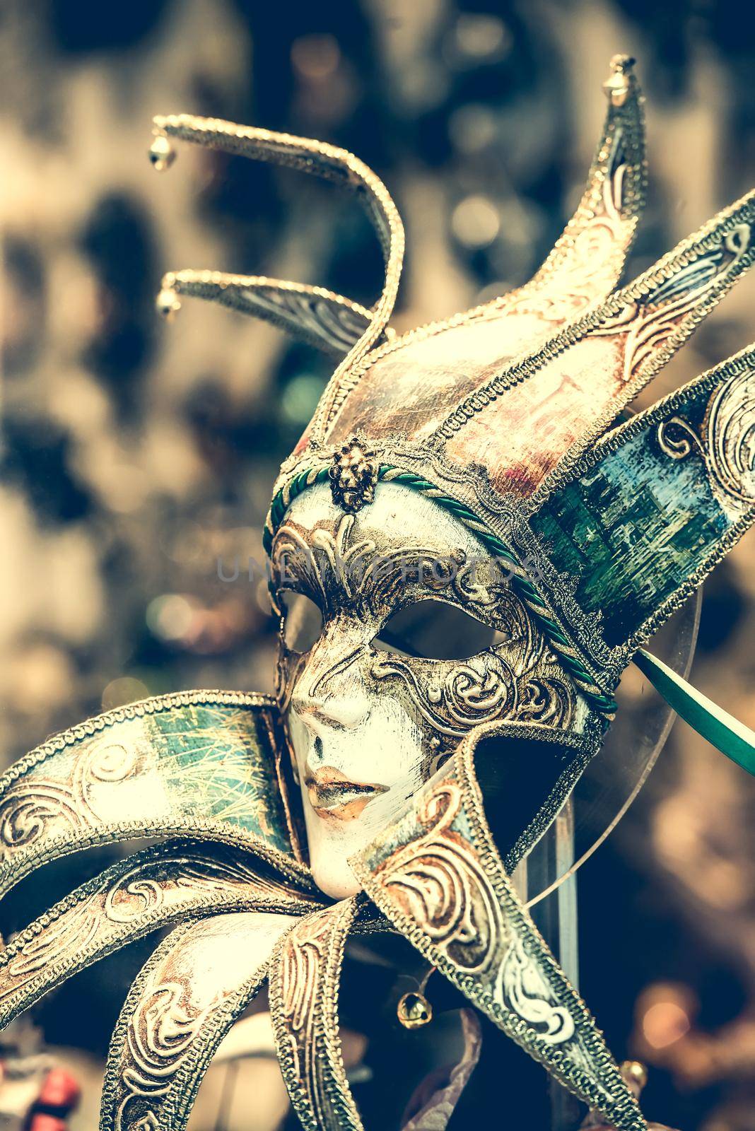 amazing carnival masks for traditional Venetian carnival fest