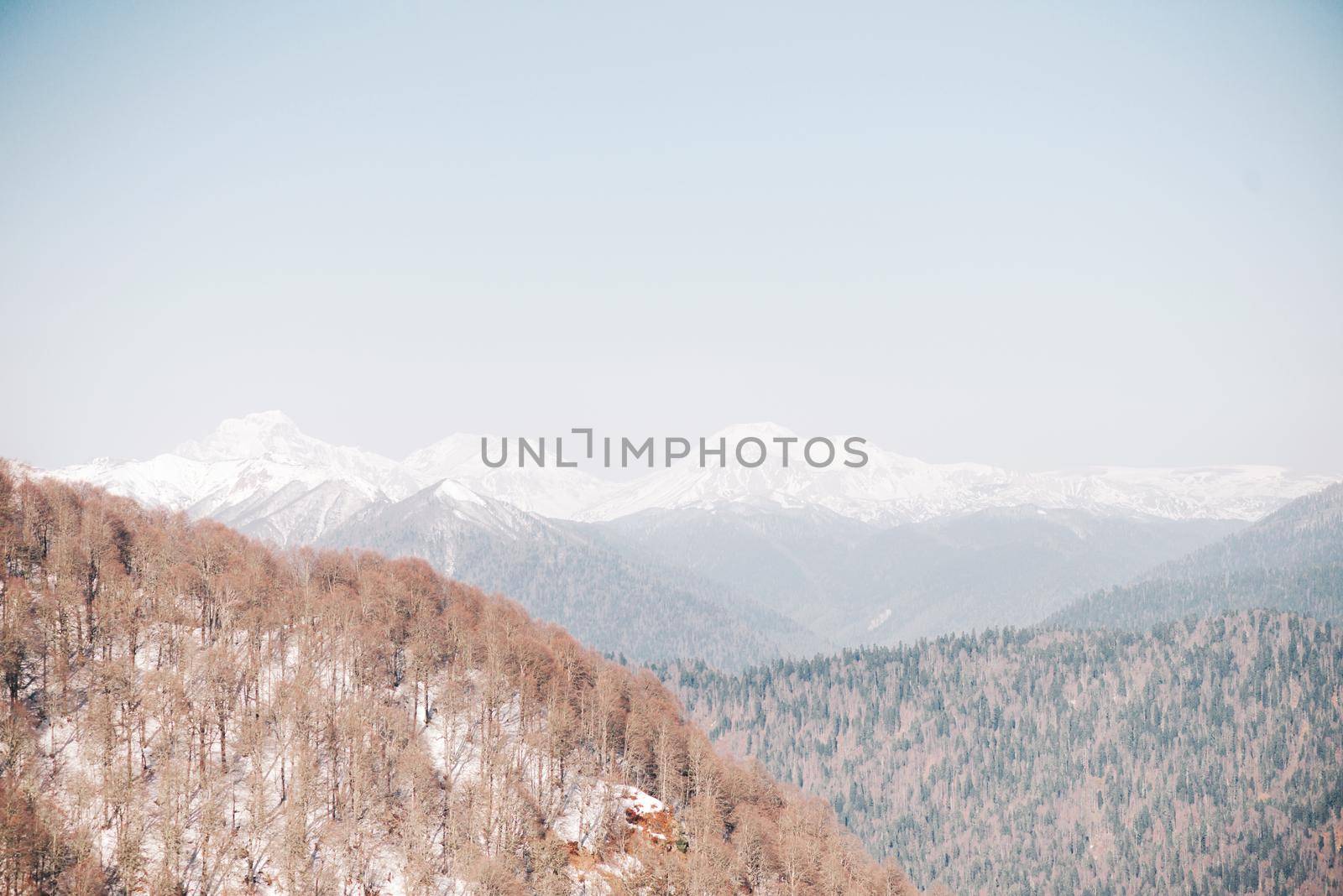 Winter mountains. by alexAleksei