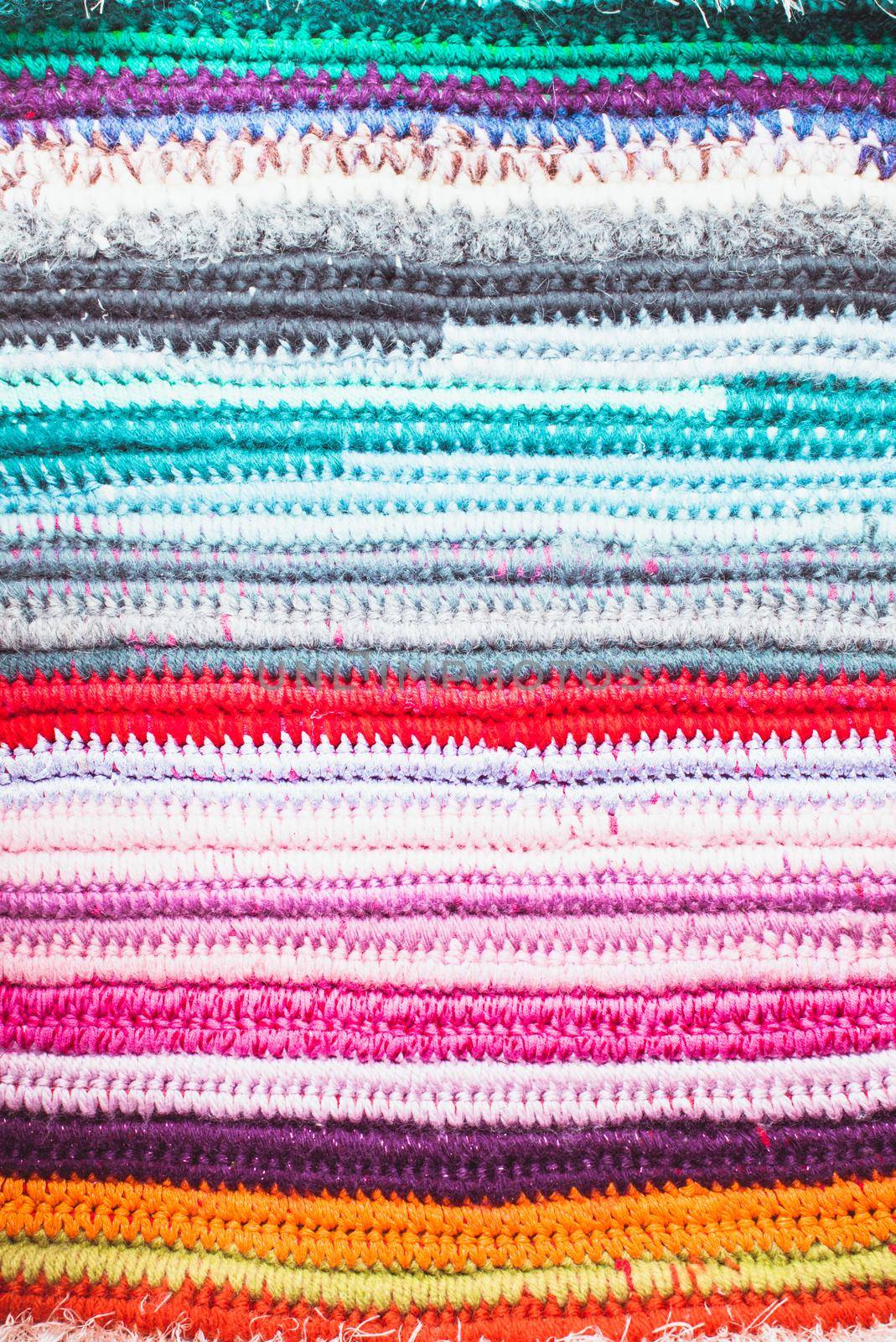 Crochet background with different colors, for design