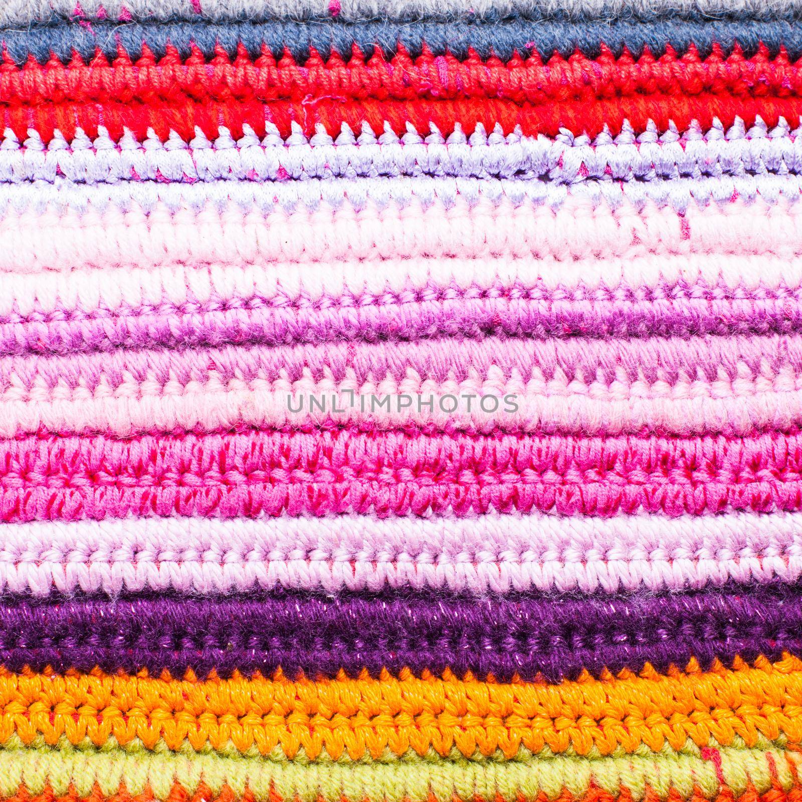 Crochet background with different colors, for design