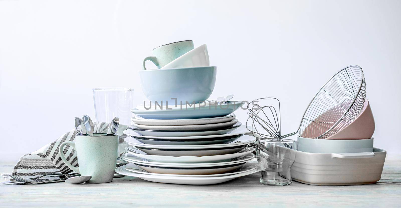 Set of beautiful kitchenware by tan4ikk1