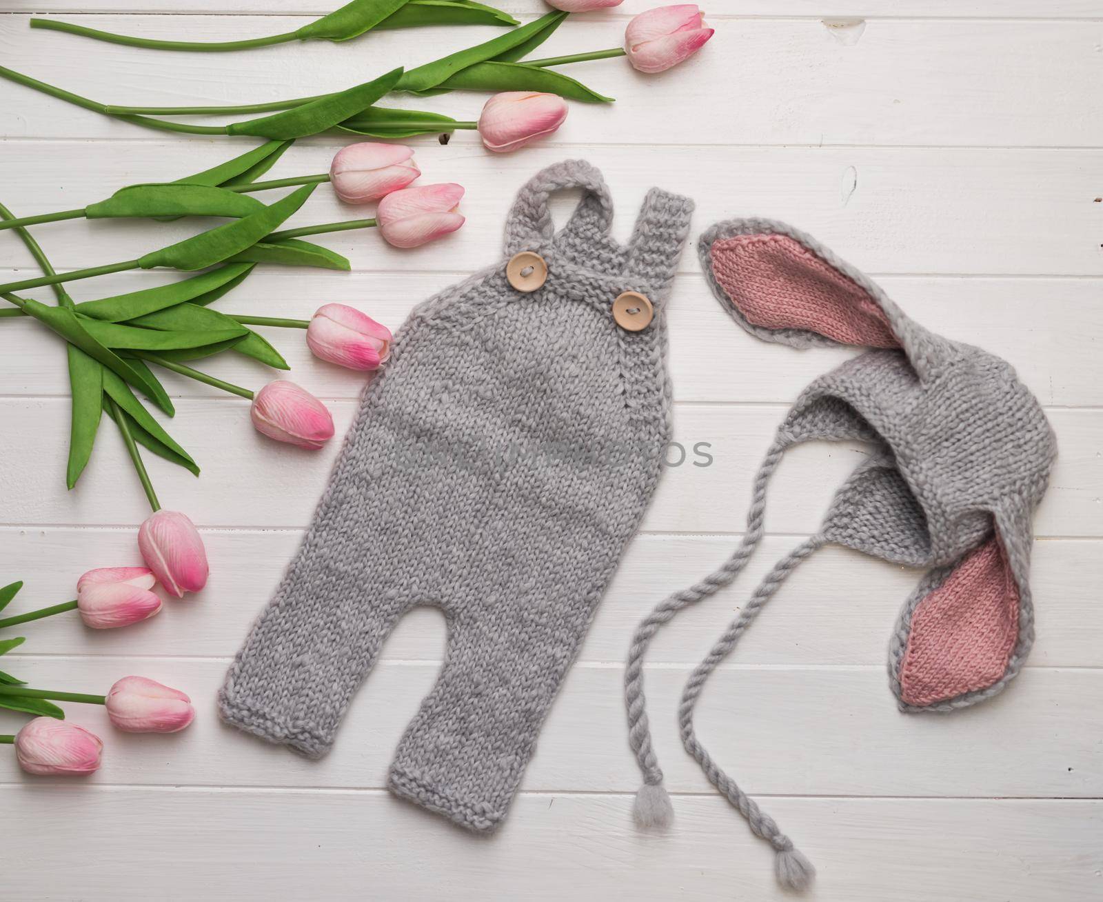 beautiful hat and pants for newborn by tan4ikk1