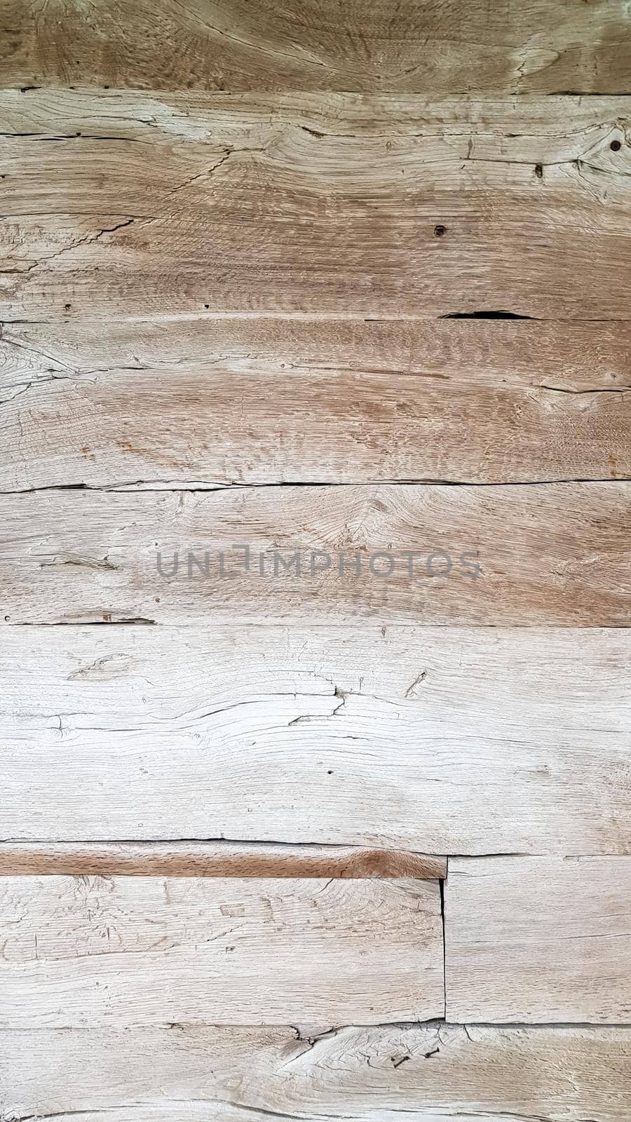 wood texture as background. Top view of the surface of the table for shooting flat lay. Abstract blank template. Rustic Weathered Wood Shed with Knots and Nail Holes.