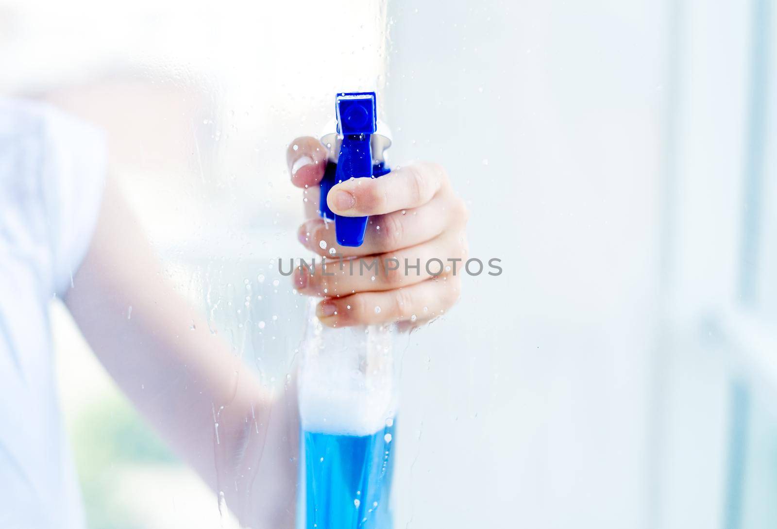 Female person holding spray by tan4ikk1