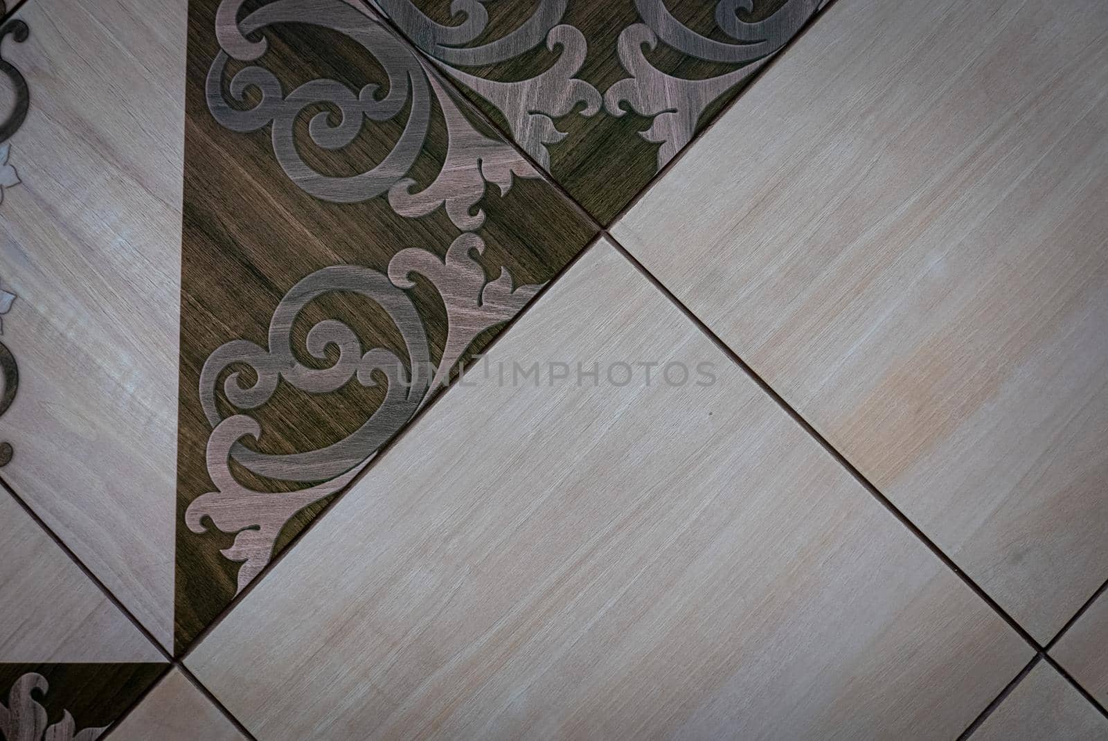 Ceramic tiles flooring - texture of natural ceramic floor.