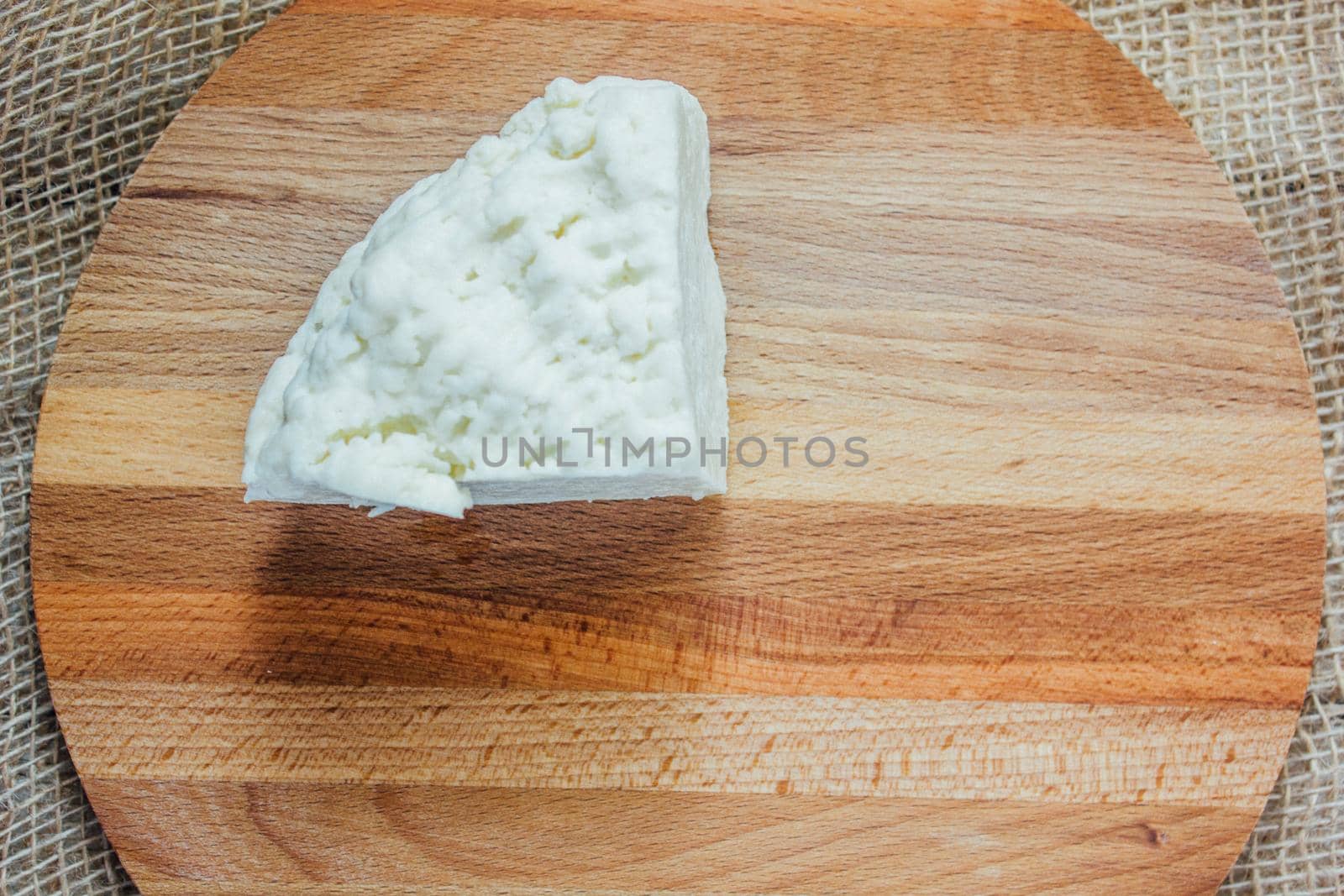 Traditional indian cheese panneer prepared form fresh milk by sharafizdushanbe