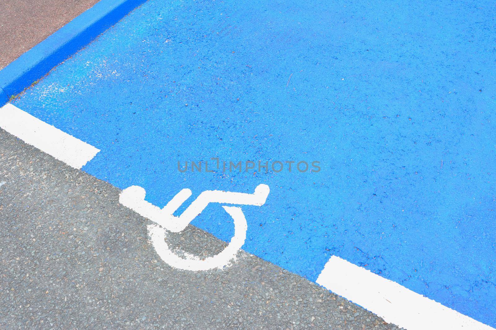 Parking place for people with disabilities Sign